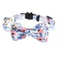 thumbnail image 1 of Collar de perro con pajarita, suave y cómodo, con pajarita desmontable, ajustable y bonito collar para perro., 1 of 5