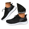 thumbnail image 3 of Mens Shoes,Sneakers for Walking And Daily Wear With Breathable Comfort And Soft Sole Stylish Design for All Seasons Casual Footwear,Shoes for Men,Black,9, 3 of 9