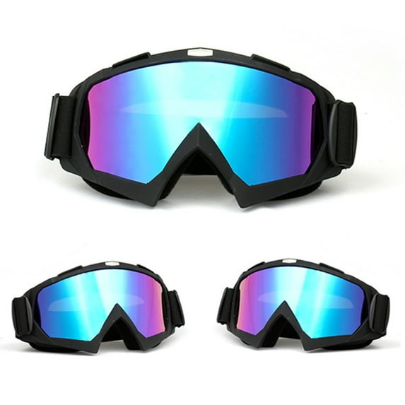 1 Pack Snowboard Goggles, Protective Adjustable Riding Goggles Winter Sport Goggles for Men Women, Colorful
