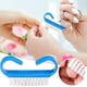 thumbnail image 2 of Cepillo para uñas con mango Cepillo para uñas de manos Kit de limpieza y fregado Pedicura para dedos de los pies y uñas Hombres Mujeres, 2 of 8