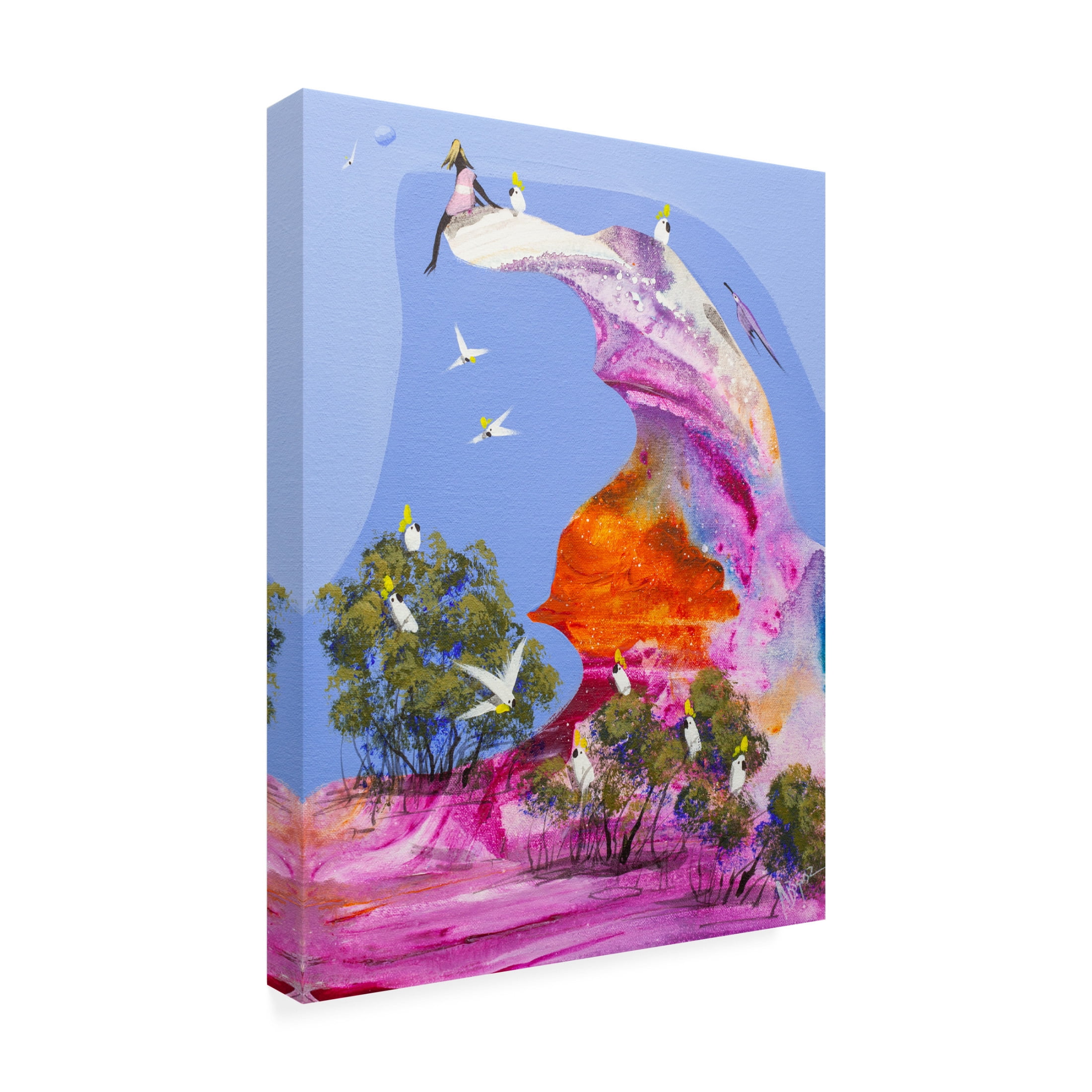 Trademark Fine Art Adam Bogusz  Away from it all Canvas Wall Art