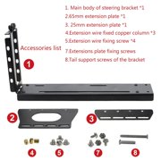 ANXPTIME Vertical GPU Bracket PCI-E Riser VGA Graphics standing Holder kickstand/base