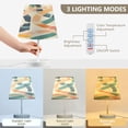 thumbnail image 4 of BZSMCE Table Lamp Creative Design Colorfull Line Pattern Simple Pattern Night Light, 4 of 8