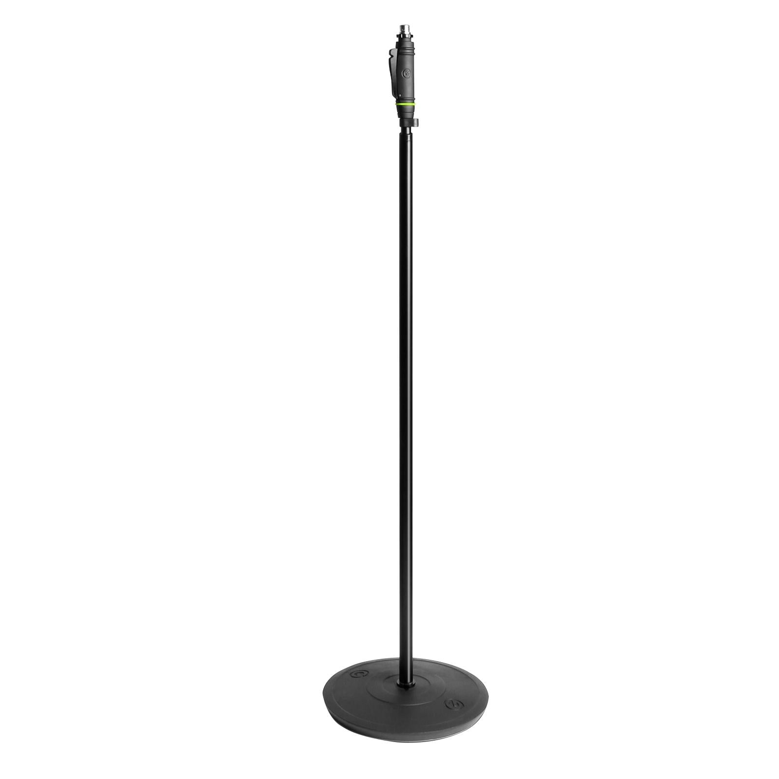 Gravity GMS231HB Microphone Stand with Round Base and One-Hand Clutch