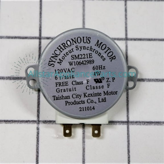 Whirlpool Microwave Turntable Drive Motor W10642989