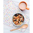 thumbnail image 3 of Colorful Polka Dot Kitchen Dish Towels for Drying Dishes Set of 2, Modern Minimalist Geometric Waffle Weave Microfiber Hand Tea Bathroom Towels Quick Dry & Absorbent Towel 12x12, 3 of 7