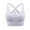 1 PCS-White, variant on Womens Sports Bras Cross Back Padded Seamless High Impact Workout Athletic Yoga Activewear Black S
