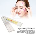 thumbnail image 4 of SUTENGDA Spinal Goniometer 12 Inch Goniometer  Transparent Orthopedic Angle Ruler Plastic Goniometer 360 Degree Goniometer Angle Protractor Goniometer For Body Measuring Tape Goniometer P, 4 of 7
