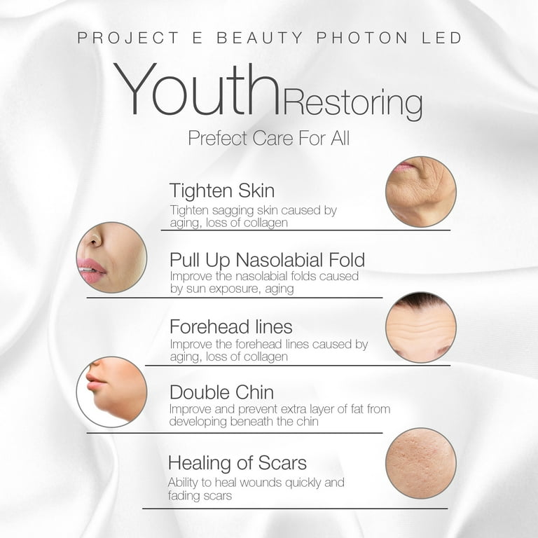 Project E Beauty RED LED+ | Anti-Aging Therapy | Skin Firming