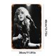 thumbnail image 5 of Placa Metal Vintage Stevie Nicks Singer Pintura Hierro Rectangular 30x40cm, 5 of 9