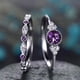 thumbnail image 3 of Las mujeres de 1 joyería de moda de la pareja 9 pares de anillos de tamaño conjunto de anillos, 3 of 3