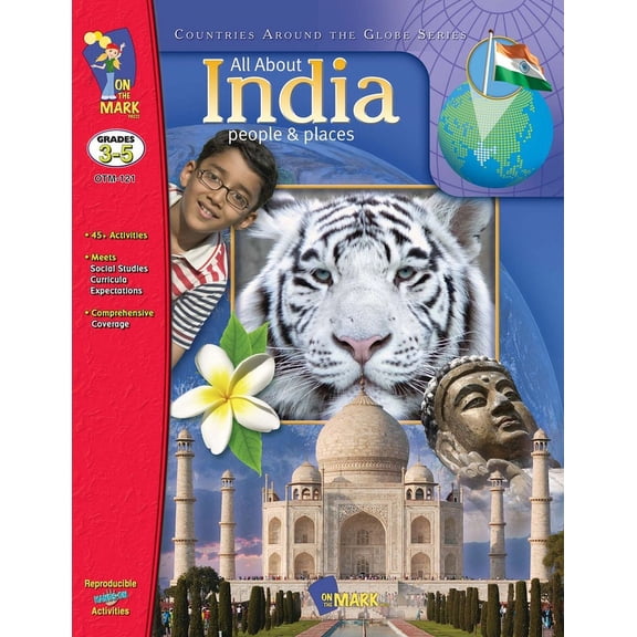 Countries Around the Globe All About India Grades 3-5, Book 1, (Paperback)