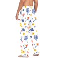 thumbnail image 3 of FORMRS Mens Pajama Pants with Pockets Sleepwear Lounge Bottoms Sizes S-2XL, Tropical Rhythm, 3 of 7