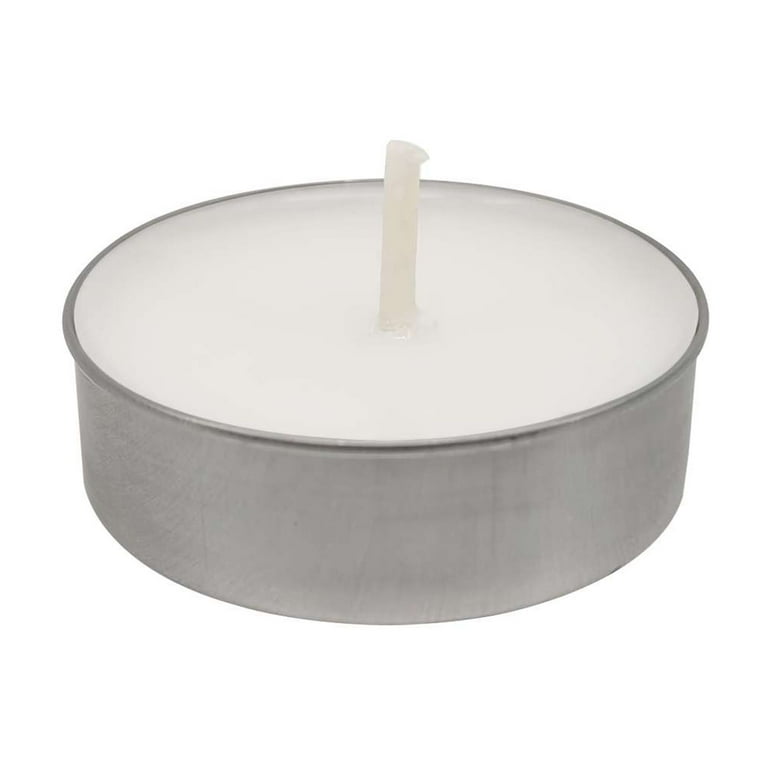Mainstays White Unscented Indoor/Outdoor Tealight Candles,50 Count