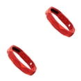 thumbnail image 3 of Yuarrent antiestática ajustable de moda Eliminador estático del cuerpo deportiva ligera Correa de muñeca Muchos agujeros Rojo Rojo 2piezas, 3 of 6