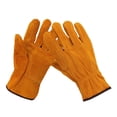 thumbnail image 2 of S SERENABLE Gants de Soude en Cuir Résistants à la Chaleur Sans Doublure en Coton, 2 of 9