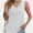 White, variant on Tank Top Women Casual Soft Summer V Neck Sleeveless Tops Outfits Clothes