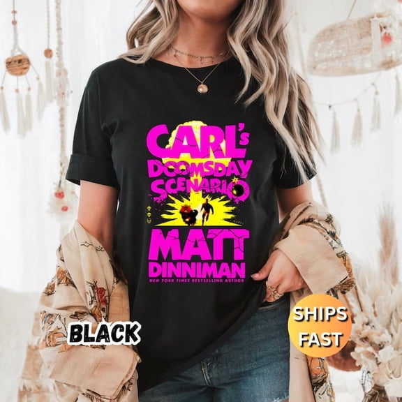 Dungeon Crawler Carl Unisex Shirt Comfort Colors Litrpg Booktok Gift for Reader Fantasy Science Fiction Book Lover Donut Fan Tee Sweatshirt