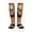 2 Black-2, variant on Satanic Skull Compression Socks for Women and Men 20-30mmHg-Circulation Support Socks Knee High Nurse Pregnant Running Medical and Travel Athletic