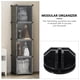 thumbnail image 4 of Conectores de cubos de alambre de 20pcs para almacenamiento de estanterías organizadores modulares, 4 of 6