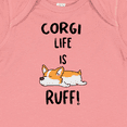 thumbnail image 4 of Inktastic Corgi Life is Rough Boys or Girls Baby Bodysuit, 4 of 5