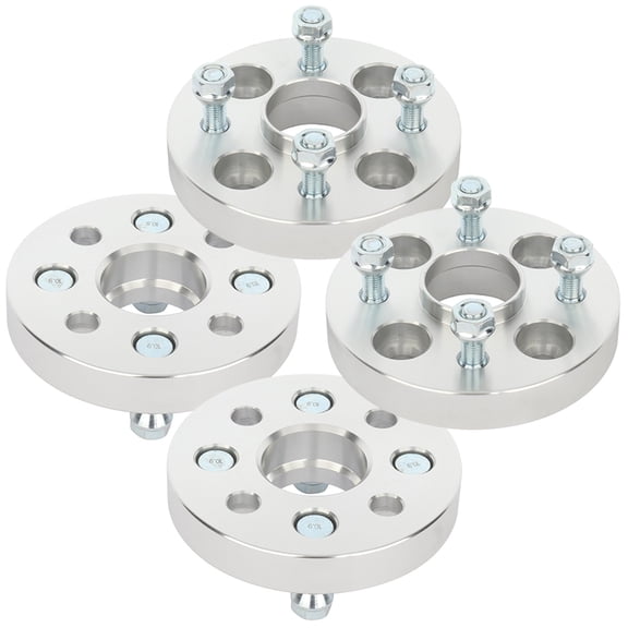 ECCPP fit for 2001 for Mazda Protege 4x100 Hub Centric Wheel Spacers Adapters 4 lug 1 inch 4x100mm to 4x100mm 54.1mm with 12x1.5 Studs