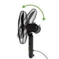 thumbnail image 5 of Holmes 16" Oscillating 3 Speed Manual Stand Fan Black, 5 of 6