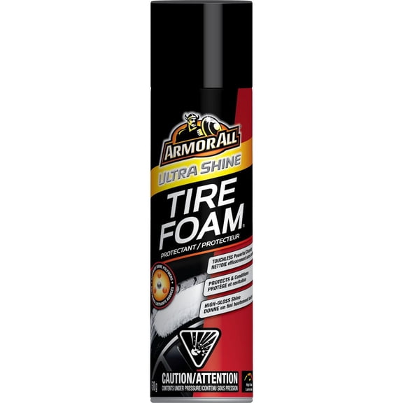 Aérosol de protecteur pour pneus Tire Foam Armor All Ultra Shine (510 grammes [18 oz])
