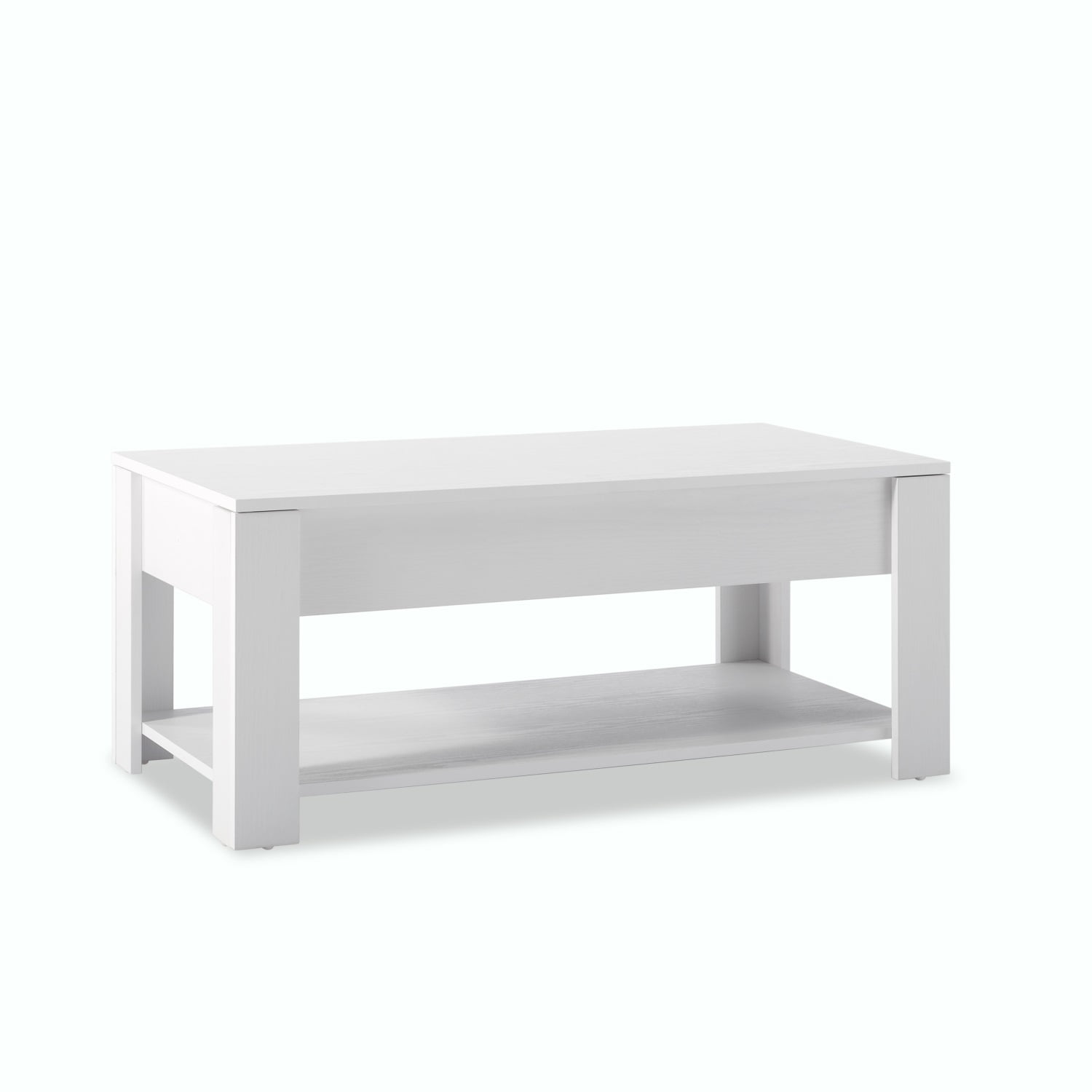 Kadyn Lift Top Extendable Coffee Table, Modern Coffee Tea Table with Storage, MDF Coffee Table Side Table for Living Room, White Kadyn Lift Top Extendable Coffee Table, Modern Coffee Tea Table with Storage, MDF Coffee Table Side Table for Living Room, White
