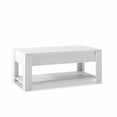 thumbnail image 3 of Kadyn Lift Top Extendable Coffee Table, Modern Coffee Tea Table with Storage, MDF Coffee Table Side Table for Living Room, White, 3 of 6