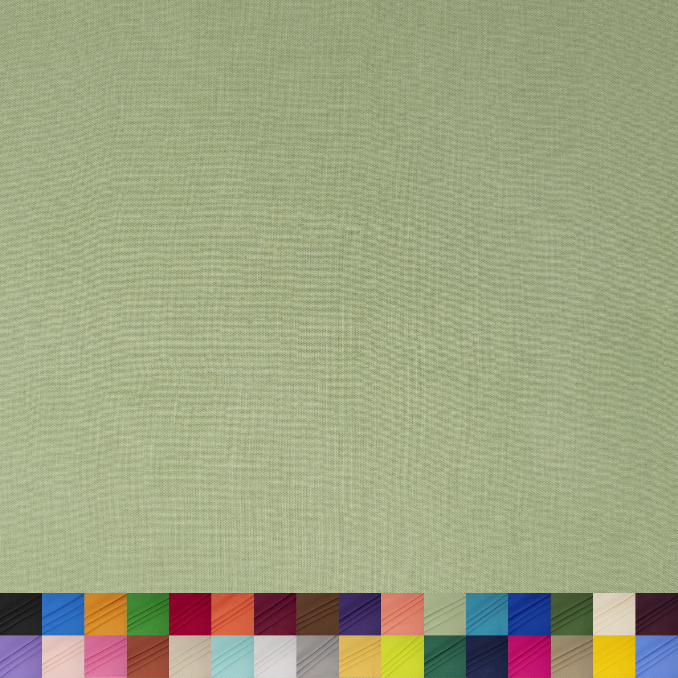 Waverly Inspirations 1 Yard Cut 100% Cotton Solids Fabric, Mint Julep, 44" Wide for Quilting & Sewing