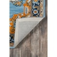 thumbnail image 5 of Momeni Ibiza Hand Tufted Wool Blue Area Rug 5' X 8', 5 of 5