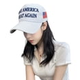 thumbnail image 1 of 2024 MAGA Donald Trump Sombrero American Trucker Hat Parasol, 1 of 9