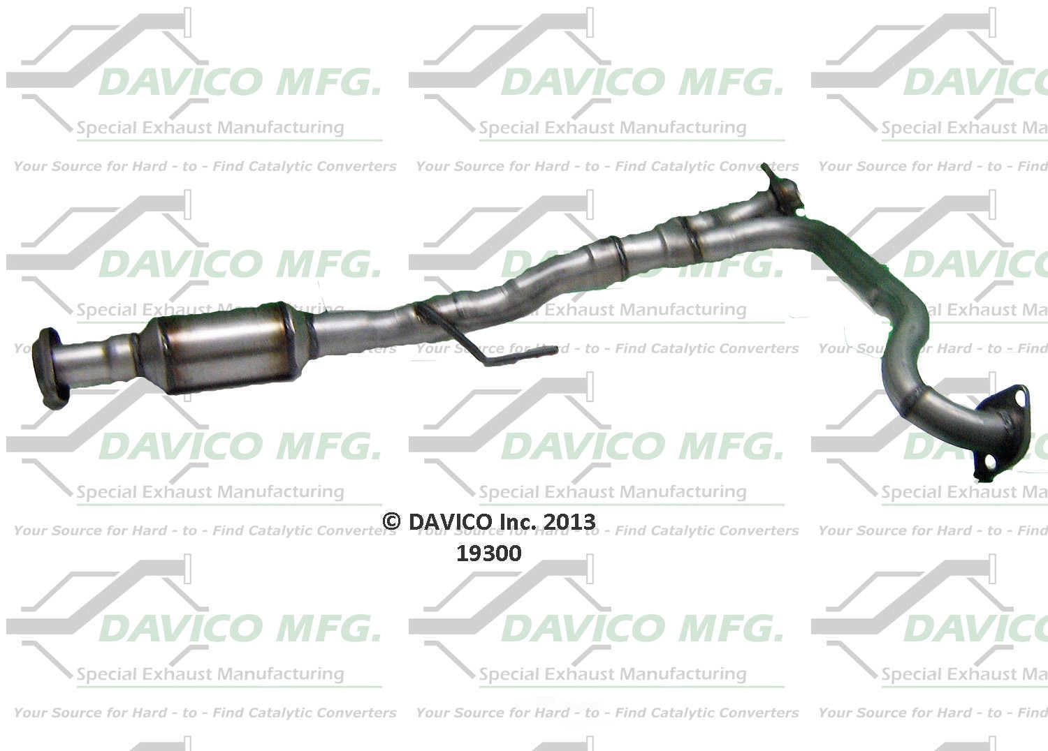 Davico Mfg 19300 Direct-Fit Catalytic Converter