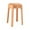 Orange, variant on Lipstore Round Stool Dressing Stool Strong Load Bearing Capacity Practical Stacking Stool Green