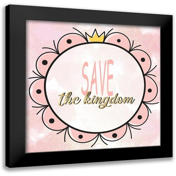 Allen, Kimberly 12x12 Black Modern Framed Museum Art Print Titled - Mirror Mirror 3