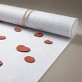 thumbnail image 6 of Amscan Elegant White Wedding Aisle Runner with Rose Petal Print - 100 ft x 36" Perfect for Ceremonies & Events, 6 of 8