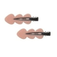 thumbnail image 3 of 2Pcs Non-trace Épingles à Cheveux Matériau Robuste Simple Charmant Coiffeuse Clip Style à la Mode pour Bébé Femmes Filles Dame Trois Amour Rose, 3 of 8