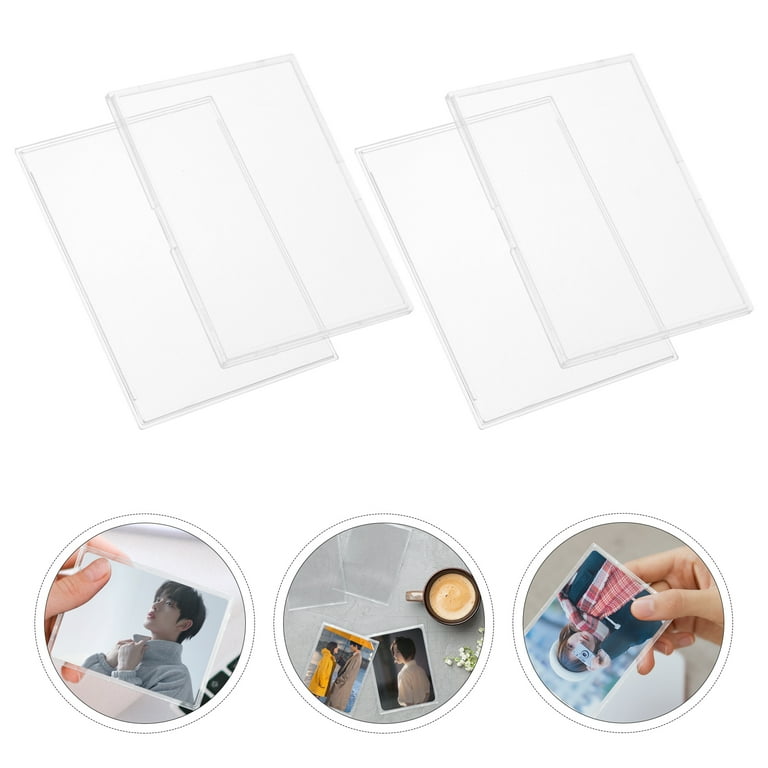 Greenadscape Clear Card Sleeves Card Sleeve Transparent 10pcs - Walmart.com