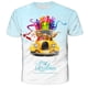 thumbnail image 1 of New Year T-shirt Cute Deer Fashion Merry Christmas Girl Print Shirt Girls Funny Holiday Graphic T-shirt7T Gong Bohan LED, 1 of 2