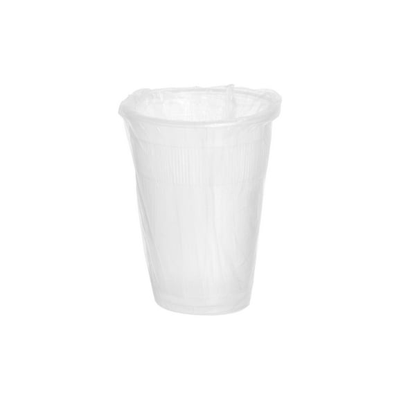 Gexandy Individually Wrapped Disposable Plastic Cups, 9 oz, Clear, 1000 Count