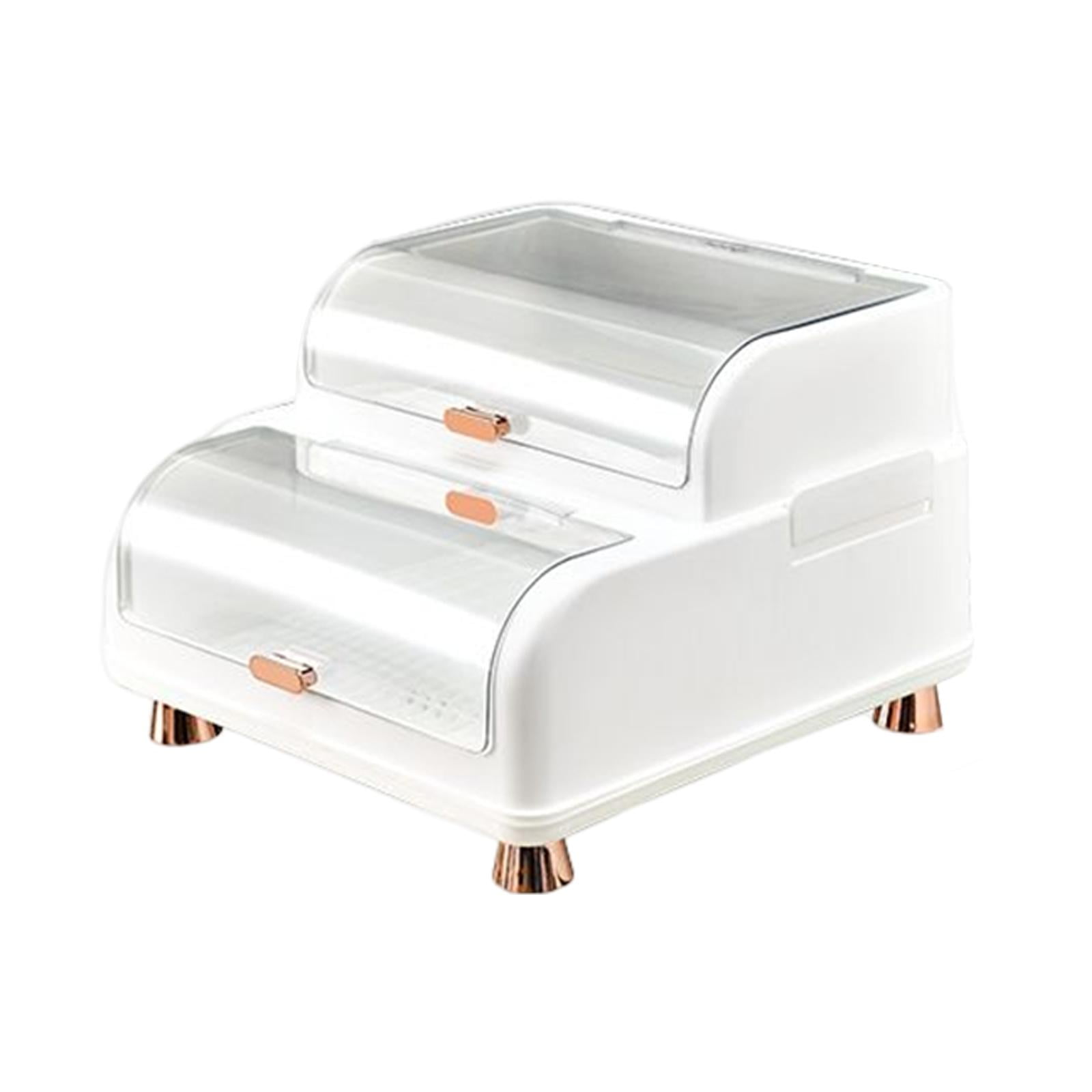 Dish Drying Rack, Utensil Holder Rack and Removable Drainboard