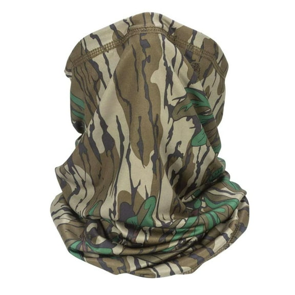 NOMAD Loose Neck Gaiter, Mossy Oak Camo Mossy Oak Green Leaf One Size Fits Most