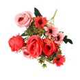 thumbnail image 1 of Abbracc Artificial Flowers Bouquet Faux Roses for Valentine's Arrangement Decoration Red, 1 of 9