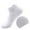 White, variant on Wdfiry Mens Ankle Athletic Low Cut Sports Socks Cushioned Breathable Running Cotton Socks