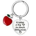 thumbnail image 1 of TechWave Teacher Appreciation Keychain Appreciation For Women For Teacher Teaching Loving Teacher For Teachers From Students Thank You Key Leather Lanyard for Keys Cute Bracelets for Keys Mini, 1 of 6