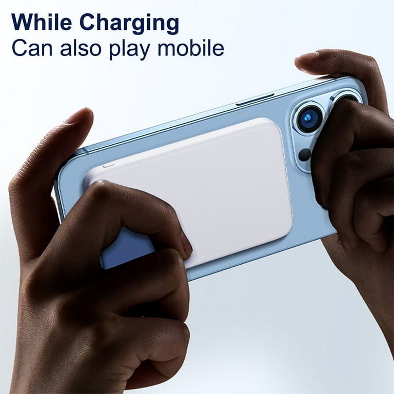 5000mAh 15W Fast Charge Magnetic Wireless Power Bank, Portable Wireless Charger Power Bank,Compatible with iPhone 14/13/12 Series