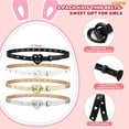 thumbnail image 6 of WHIPPY Girls Belts Kids Leather Waist Belts for Jeans Dresses, 6 of 7