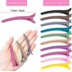 thumbnail image 2 of 20 piezas Pince Cheveux pinzas De cocodrilo Bec De Canard pasadores multicolores En Clips De plástico De coiffure Pour Filles Femmes, 2 of 5