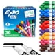 thumbnail image 1 of EXPO Low-Odor Dry Erase Markers, Chisel Tip, Assorted Colors, 36 Pack, 1 of 7